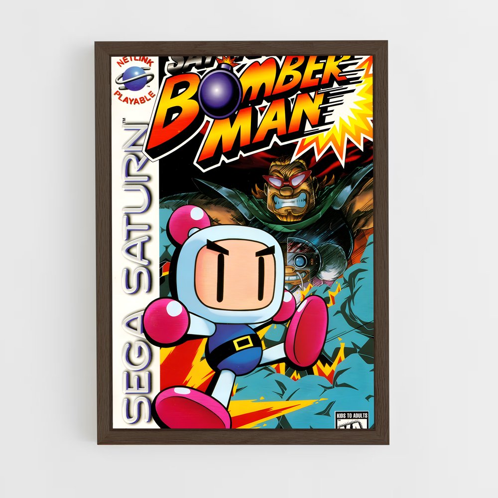 Poster Bomberman Battle – affiche Consoles (vue 5)
